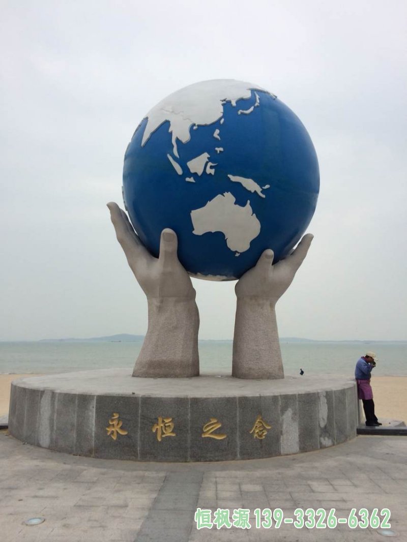 不锈钢广场大型景观球