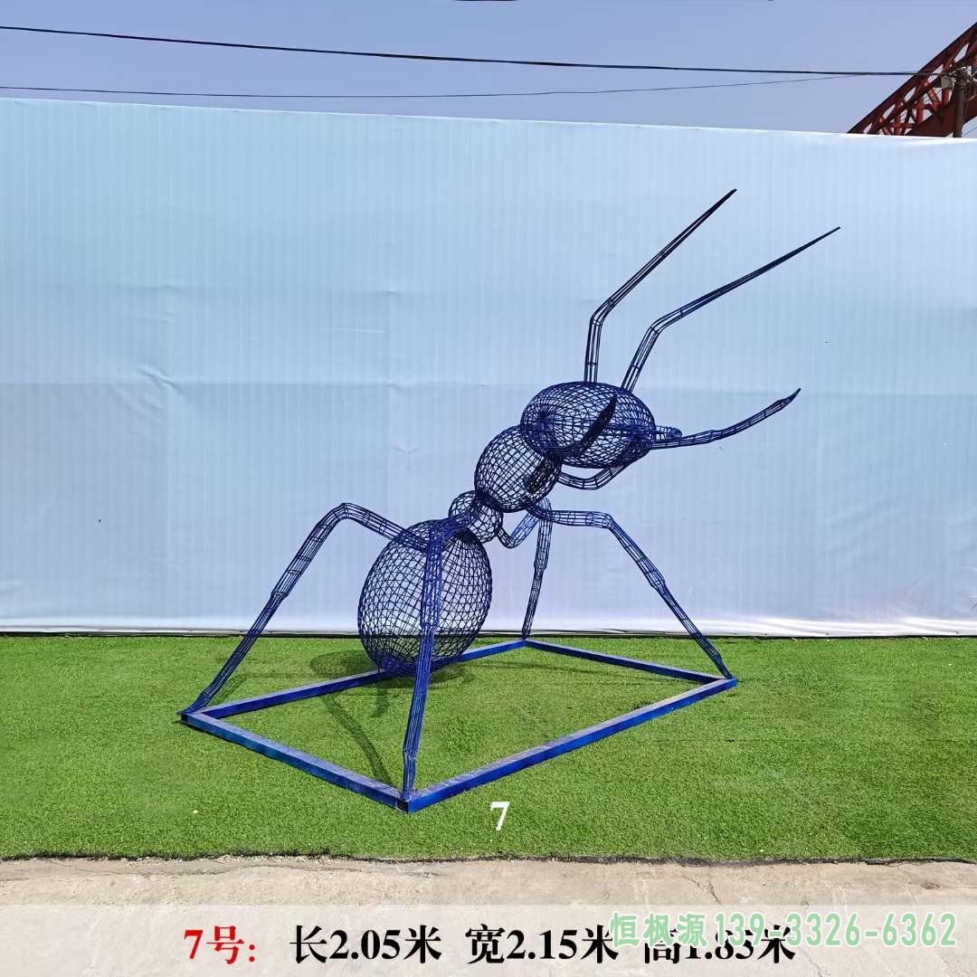 不锈钢蚂蚁雕塑 (12)