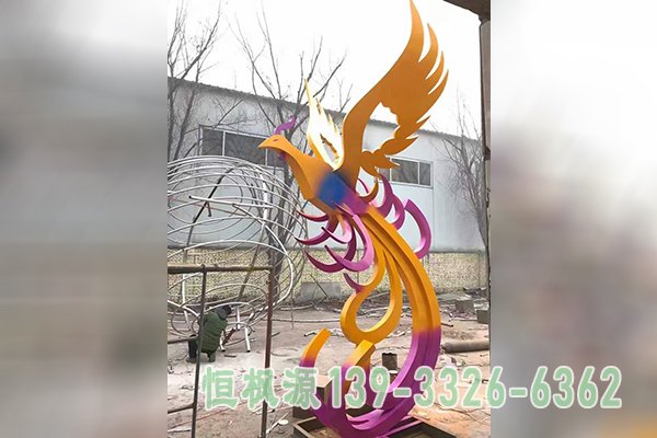 不锈钢抽象凤凰2