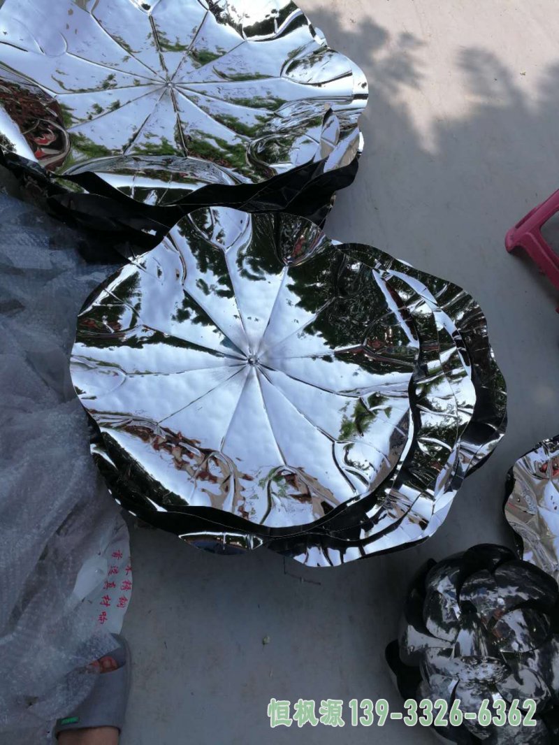 不锈钢荷叶1