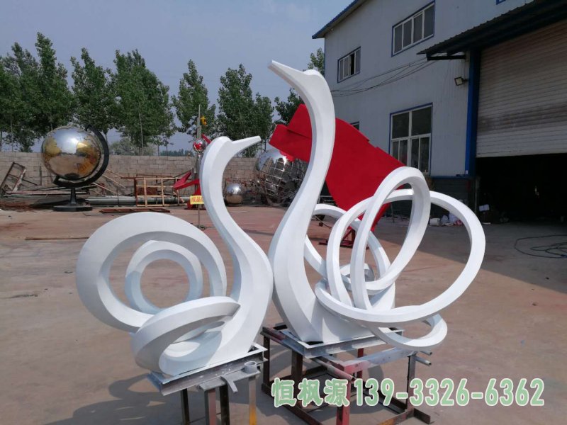 不锈钢天鹅6