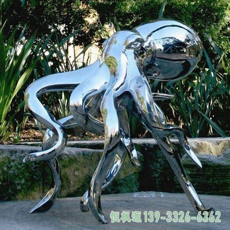 不锈钢章鱼雕塑 (1)[1]