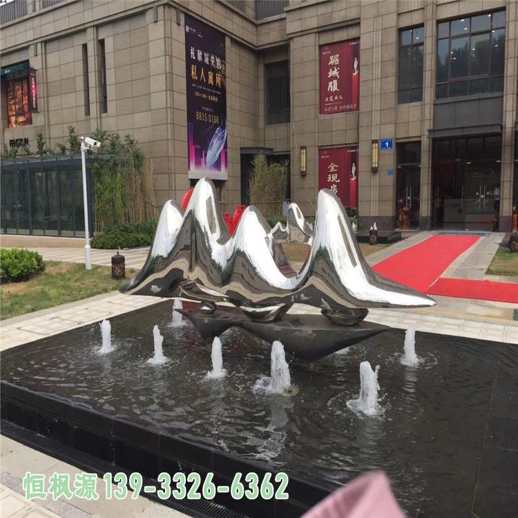 不锈钢抽象假山雕塑 不锈钢抽象抽象雕塑 不锈钢抽象雕塑造型 厂家直销18287142 (1)