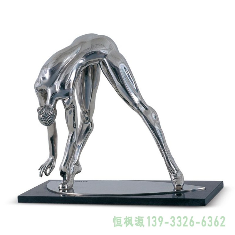 不锈钢跳舞的女孩,不锈钢人物雕塑