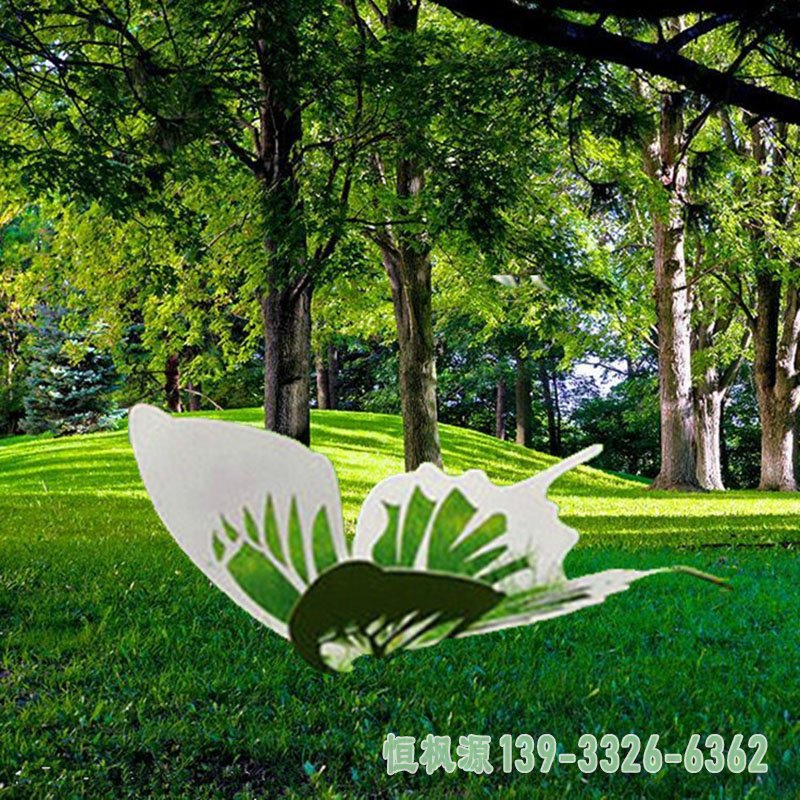 镂空蝴蝶景观雕塑 (3)