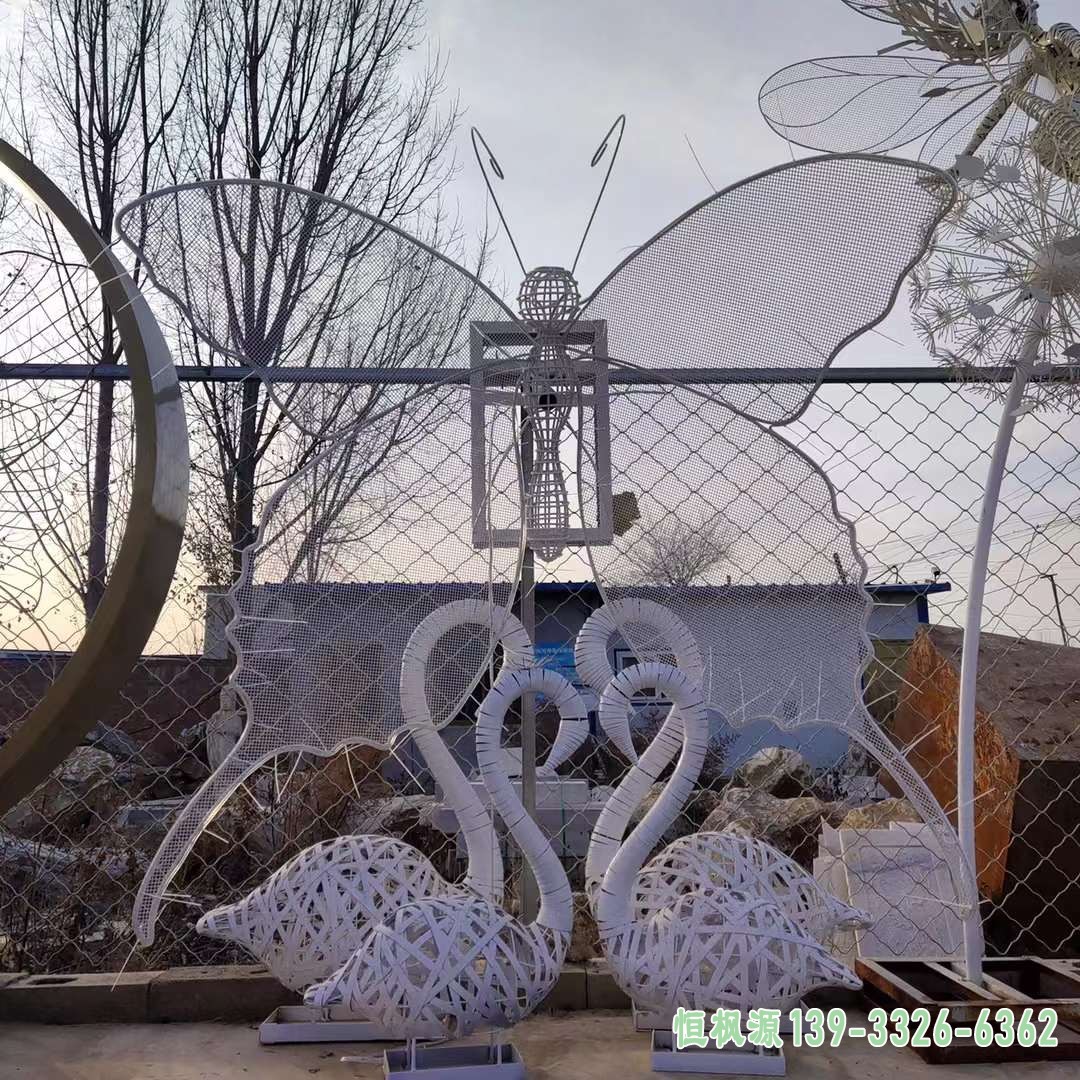 镂空天鹅 (3)