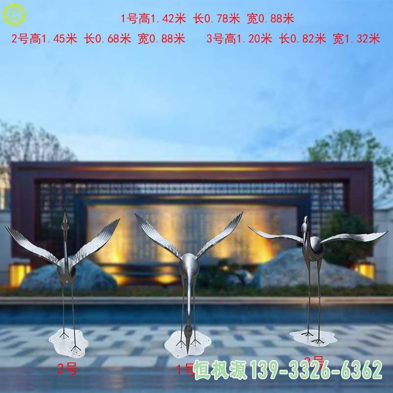 镜面仙鹤 (9)