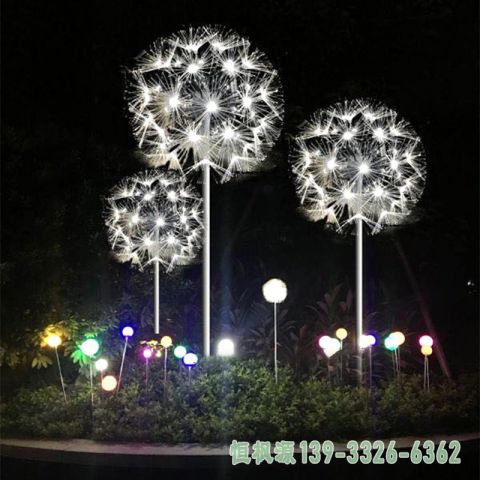 蒲公英不锈钢广场雕塑