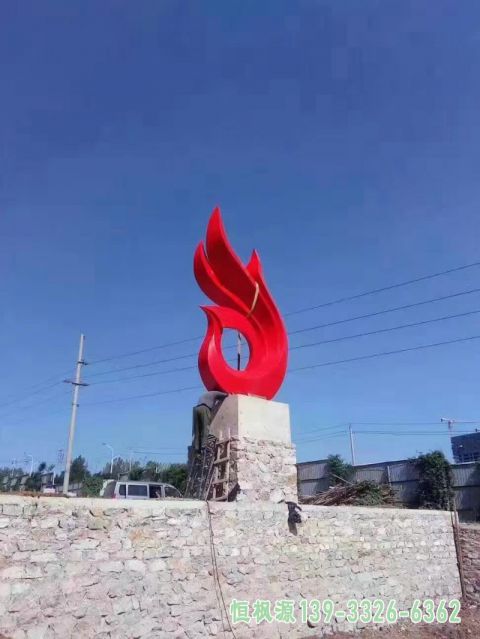 凤凰不锈钢广场景观雕塑