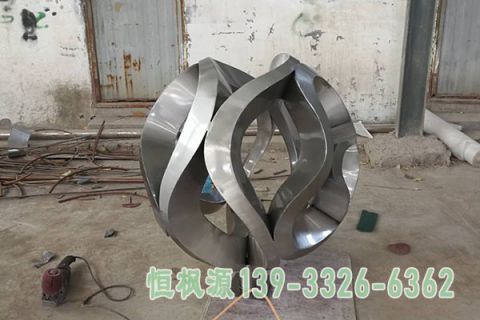 企业抽象不锈钢雕塑