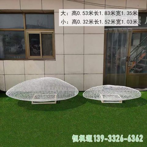云朵城市不锈钢艺术雕塑