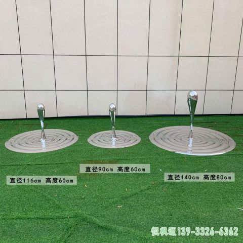 商厦水滴不锈钢雕塑
