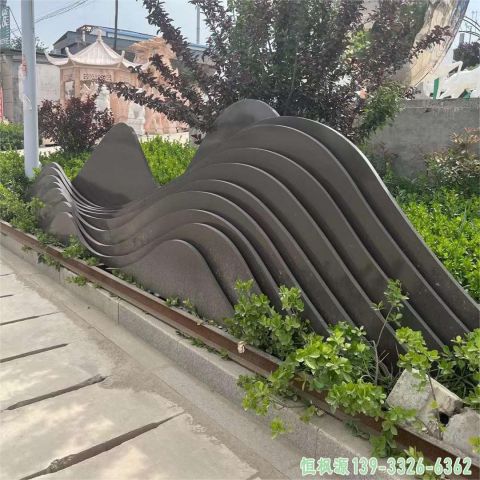 不锈钢园林假山景观雕塑
